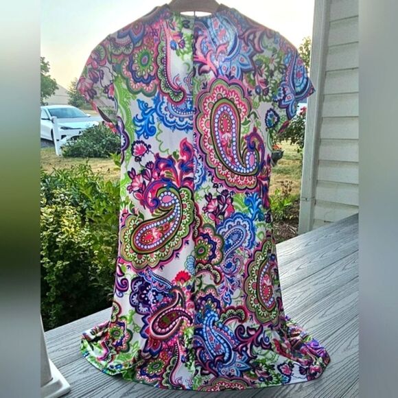 IVY ROAD paisley flowy dress new w tags small msrp $68 - Picture 10 of 13